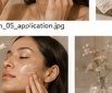 Application On Cheek