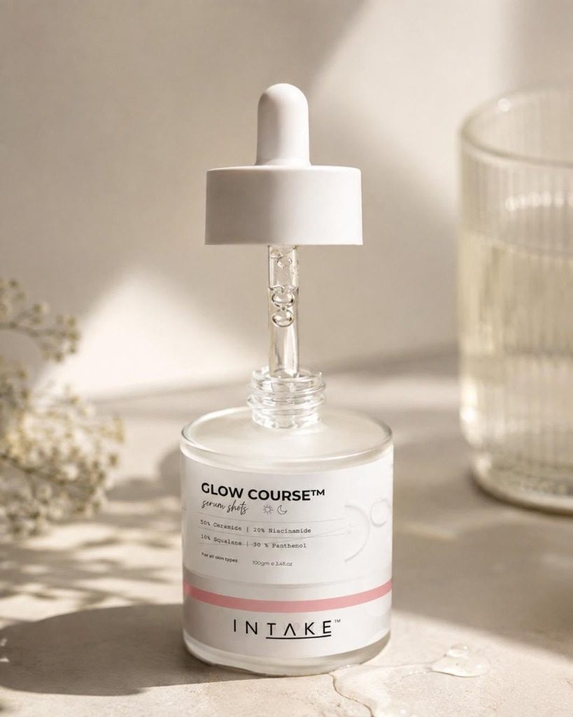 Glow Course serum shots bottle